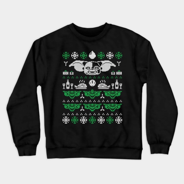 Peltzer Winter Sweater - Green Crewneck Sweatshirt by SevenHundred
